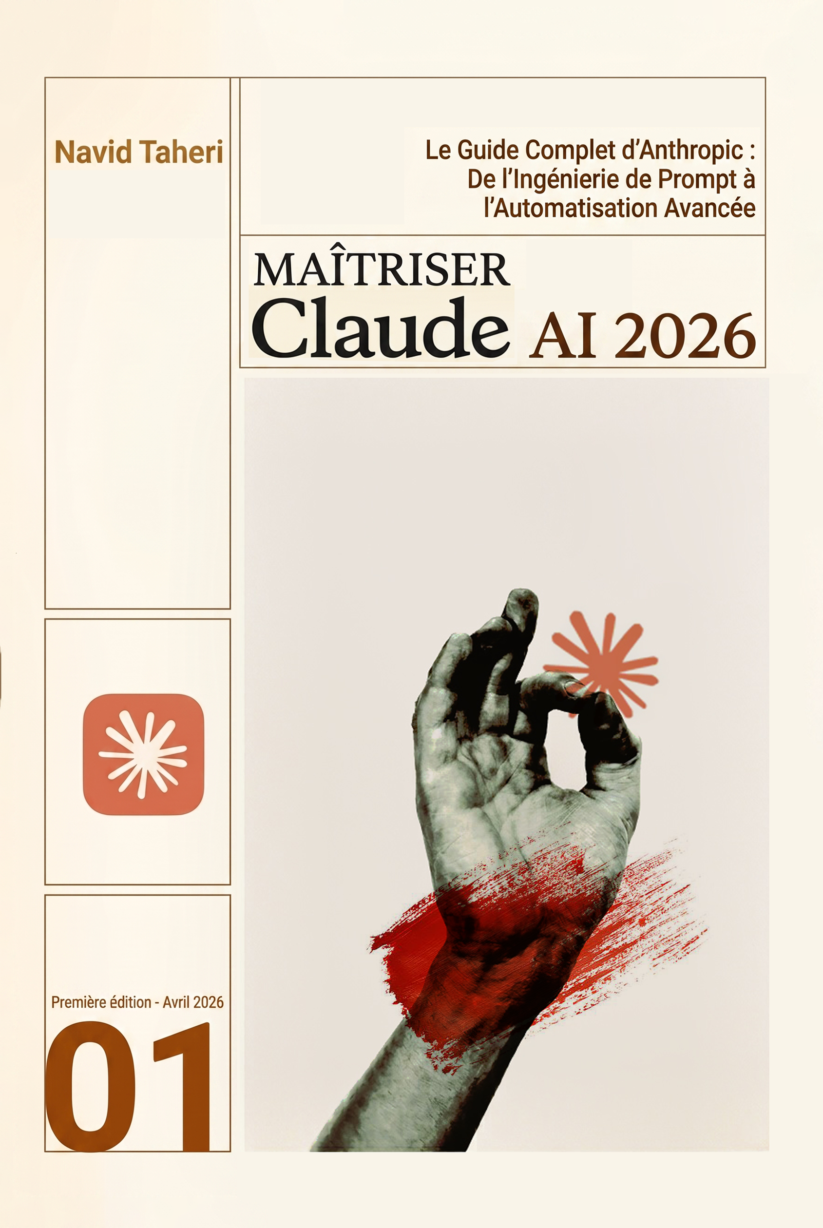 Couverture du livre Maîtriser Claude AI 2026 par Navid Taheri
